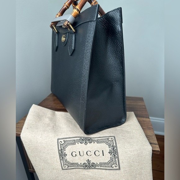 GUCCI Diana Medium Tote - black - Picture 7 of 11
